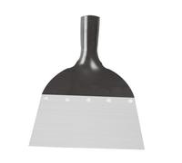 Milisten Pelle Acier Inoxydable pour Nettoyage de Murs Spade Métallique Forgée Poignée pour et Nettoyage Déjections