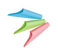 Milisten Pelles à Planter Multi-usages pour Jardinage Intérieur Et Extérieur, Lot De 3 Outils De Plantation en Plastique Léger, Taille Moyenne, Bleu Vert Rose, Outils Jardinage Maison Pratiques