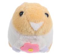 Milisten Peluche Hamster à Tirer Peluche Réaliste à Queue Mobile pour Décoration Intérieure et Original