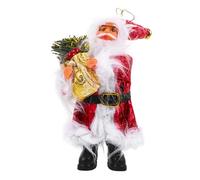Milisten Père Noël Électrique Chantant et Dansant Musical de Noël pour Décoration Festive pour Maison et Vitrine