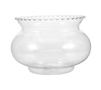 Milisten Petit Aquarium pour Plantes Aériennes Nénuphars Bol Rond pour Terrarium Aquaponie Décorations pour Aquarium Kit De Fournitures pour Poissons Substrat en Plastique