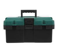 Milisten Petite Mallette Rigide en Plastique Noir pour Outils, 14 Pouces | Étui Portable, Usage Maison et Déplacement, Organisateur Pratique pour Électricien et Mécanicien