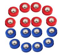 Milisten Pièces Jeu De Curling sur Table Rondelles De Jeu De Palets à Roulement à Billes Fournitures De Jeu De Palets Rouleaux De Palets De Rechange Enfant Le Ballon Acier Jeu De Plateau