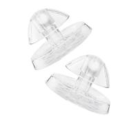 Milisten Piège à Escargots Aquarium Lot de 2 Pièces Transparent en Plastique Solide, Grand Format, Accessoire Pratique pour Aquarium, Bassin et Étang, Outil pour Éliminer Escargots
