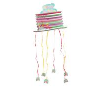 Milisten Pinata Licorne Décorative pour Garçon Fille de Fête à Remplir Accessoire pour Anniversaire et Célébrations Jeu pour Activités Intérieures et Extérieures