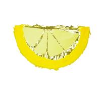Milisten Piñata Mexicaine Citron 3D Faite la Main Accessoire pour Fête d'Anniversaire et Cinco de Mayo Remplie de Friandises et Petits Jouets Décoration Colorée