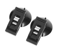 Milisten Pince à Ventouse pour Voiture Support Clip Document et Billet Accessoire Auto PVC Abs Fixation Rapide sur Tableau de Bord ou Pare-brise Organiseur Pratique pour Cartes et Tickets