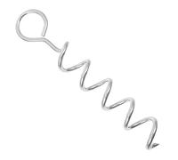 Milisten Piquet d'attache pour Chien en Métal Renforcé Poignée Ergonomique Au Sol en Spirale pour Camping Et Extérieur Piquet Robuste pour Animaux pour Chien