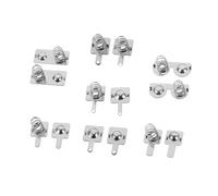 Milisten Plaque de Contact Métallique pour Batterie Ressort de Conversion Compatible AA AAA Durable pour Télécommandes et Appareils Divers