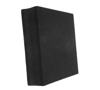Milisten Plaque D'isolation Acoustique En Mousse 3 Couches 20 x 20 x 5,3 Cm Noire Pour Caisson De Basses, Coussins Phoniques Antichoc Pour Studio D'enregistrement Et Équipements De Sonorisation
