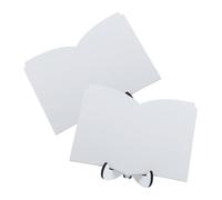 Milisten Plaques en Bois MDF pour Sublimation Thermique 2 Pcs, Cadre Photo Vierge de Livre Support, Accessoire de Bricolage pour Personnalisation, pour Présents de Remise de Diplôme