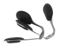 Milisten Plaquettes Nez Lunettes Forme U Silicone Antidérapantes avec Support Renforcé de Rechange Confortables pour et Soleil Adaptées à Divers Styles Lot