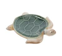 Milisten Plateau Décoratif Tortue en Résine, Grand Format, Multifonction pour Rangement Clés, Bijoux et Bonbons, Accessoire Pratique et Original pour Maison et Bureau, Plateau