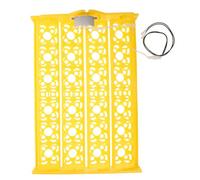 Milisten Plateau Incubation Automatique pour Couveuse Œufs de Poule et Caille Plateau Œufs Accessoire pour Numérique Améliore Taux Éclosion