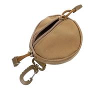 Milisten Pochette de Rangement Portable pour Écouteurs Polyester avec Boucle pour Sport Activités de Plein Air Couleur