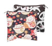 Milisten Pochette Imperméable Mignonne pour Serviettes Hygiéniques en Polyester, Rangement Léger Multifonctionnel pour Adolescentes, pour Voyage et Paquet à Main