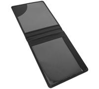 Milisten Pochette pour Carte D'identité et Protection Carte Handicapé en PVC Noir Résistante à l'eau l'usure Organisation Pratique Quotidien