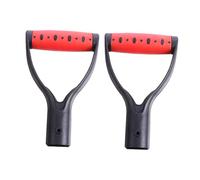 Milisten Poignée De Pelle en Plastique Manches Jardinage Et Déneigement, Lot De 2 Pièces, Dimensions 3,2 Cm, Accessoires Légers Antidérapants pour Outils De Jardin
