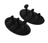 Milisten Poignées Sport Silicone Ergonomiques Doigts Coussinets de Protection Fitness Antidérapants pour Haltérophilie Tractions et Musculation Homme Femme