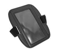 Milisten Porte-badge Horizontal Étanche pour Bras, Brassard Ajustable en Plastique Transparent, Étui Porte-carte D'identité Sécurisé pour Badge Nominatif et Carte de Travail