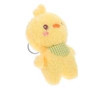 Milisten Porte Clés Peluche Poule Adorable Décoration de Sac Accessoire de Clé Pendentif Peluche pour Occasions Spéciales