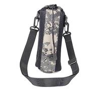 Milisten Porte-Gourde de Randonnée Nylon et Pochette de Rangement pour Bouteille Eau de Voyage pour Bouteilles ou Plastique Adapté Aux Activités Outdoor