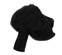 Milisten Postiche De Guerrier Japonais Pour Hommes, Fibres Synthétiques Douces, Style Lutteur Traditionnel, Accessoire Costume, Fête Et Spectacle, Noire, Taille Unique