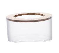 Milisten pour Hamster avec Couverture Détachable Salle De Bain Et Sable pour Petits Animaux Accessoire Pratique Et Antidérapant pour Hamsters Et Cochons Nettoyage Facile Et Utilisation