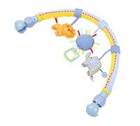 Milisten Poussette Musical pour Garçon Fille Suspendu Animaux pour Développement Éducatif Hochets Colorés pour Bébés pour Crèche Poussette
