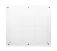 Milisten Présentoir à Cartes à Collectionner en Acrylique Transparent, Cadre D'affichage Mural Facile à Assembler pour Cartes de Sport et Jeux