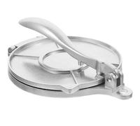 Milisten Presse à Tortillas en Aluminium 20 Cm Presse à Pâte Antiadhésive Machine à Tortillas de Farine Manuelle Cuisine Maison Outil Pratique pour Préparation de Quesadillas