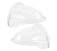 Milisten Protection pour Caméra Extérieure Caches pour Caméra PP Blanc Imperméable Léger Le Soleil Pluie, pour Opérations et Applications en Extérieur