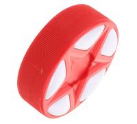 Milisten Puck de Hockey Rouge Durable pour Entraînement Intérieur et Extérieur Précision Améliorée Dimensions Standard Adapté Hockey Terrain et Roller pour Hommes et Femmes