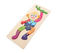 Milisten Puzzle Bois Animal Éducatif Bois pour Garçon Fille Puzzle Animaux Parent Garçon Fille Développement Cognitif et Observation
