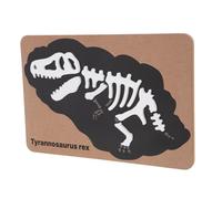 Milisten Puzzle Bois Fossile de Dinosaure Montessori pour Garçon Fille Ans Jeu Dapprentissage Cognitif et Fouille Archéologique Sensoriel Éducatif Bois Naturel