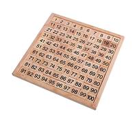 Milisten Puzzle Numérique Éducatif en Bois 1-100 pour Garçon Et Filles Tout-Petits, Jeu De Puzzle De Nombres, Jouet D’éveil Précoce pour Développement Cognitif Et Apprentissage Mathématique