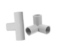 Milisten Raccord Coudé Pour Parc Bébé Intérieur Accessoires De Sécurité t Et Angle 22mm Connecteur Flexible Pour Aire De Jeu 2 Pièces