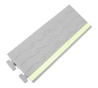 Milisten Rampe de Seuil en Plastique Antidérapante Gris 25x3 Cm pour Robot Aspirateur, Tapis D'accès Intérieur pour Porte, Rampe D'accès Pratique pour Seuils et Escaliers de Maison