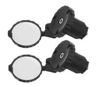 Milisten Rétroviseurs de Guidon Convexes pour de Route et Durables Set Installation Facile pour Cyclisme Extérieur Visibilité Arrière Complète