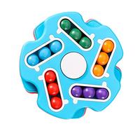 Milisten Rotating Fingertip Bean Toy Educational Disk for Kids Develops Spatial Imagination and Logical Thinking Fun and Engaging Design