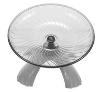 Milisten Roue Exercice Silencieuse pour Petits Animaux avec Palier Acier de Course pour Hamster Gerbille et Cochon Accessoire Ludique pour Exercice Couleur Aléatoire Couleur Aléatoire