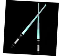 Milisten Sabre Laser Lumineux Rétractable Garçon Fille sans Bruit avec Effets Lumineux Multicolores pour Fête et Jeu de Rôle