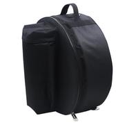 Milisten Sac de Rangement pour Caisse Claire Oxford Noir Sac à Dos Percussion Multi-usages avec Poignée de Transport Capacité Importante et Fermeture Éclair Lisse Protection Renforcée pour