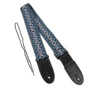 Milisten Sangle à Ukulélé Ajustable Cuir Bandoulière Confortable pour Instruments à Cordes Accessoire pour Ukulélé Soprano et Ténor Design Élégant et Durable