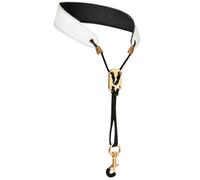 Milisten Sangle de Cou pour Saxophone Cuir Réglable et Confortable pour Saxophone Alto Ténor Soprano Accessoire Pratique et Robuste Cadeau pour Musiciens