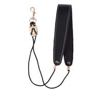 Milisten Sangle Saxophone Rembourrée PU avec Mousqueton Métal Harnais Cou pour Sax Alto Ténor Soprano Confortable pour Musiciens Débutants et