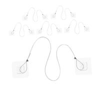 Milisten Sangles De Sécurité Anti-basculement Pour Meubles Garçon Et Filles, 6 Pcs Adhésives Réglables, Ancrage Mural Sécurisé En Matériau Solide, Protection Bébé Pour Commodes, Armoires Et Étagères