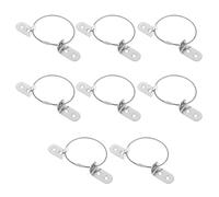 Milisten Sangles de sécurité pour meubles 8 pièces - Kit anti-basculement pour la sécurité des enfants - Ancrages muraux pour meubles pour prévenir les accidents et les tremblements de terre