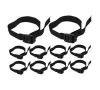 Milisten Sangles pour Chaussures D'aérateur De Pelouse Réglables 10 Pièces pour Jardin Et Terrain De Golf, Nylon Solide, Entretien du Gazon