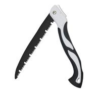 Milisten Scie Pliante à Bois Outil de Coupe Scie à Main pour Travail Blanc et Noir S pour Branches et Arbustes